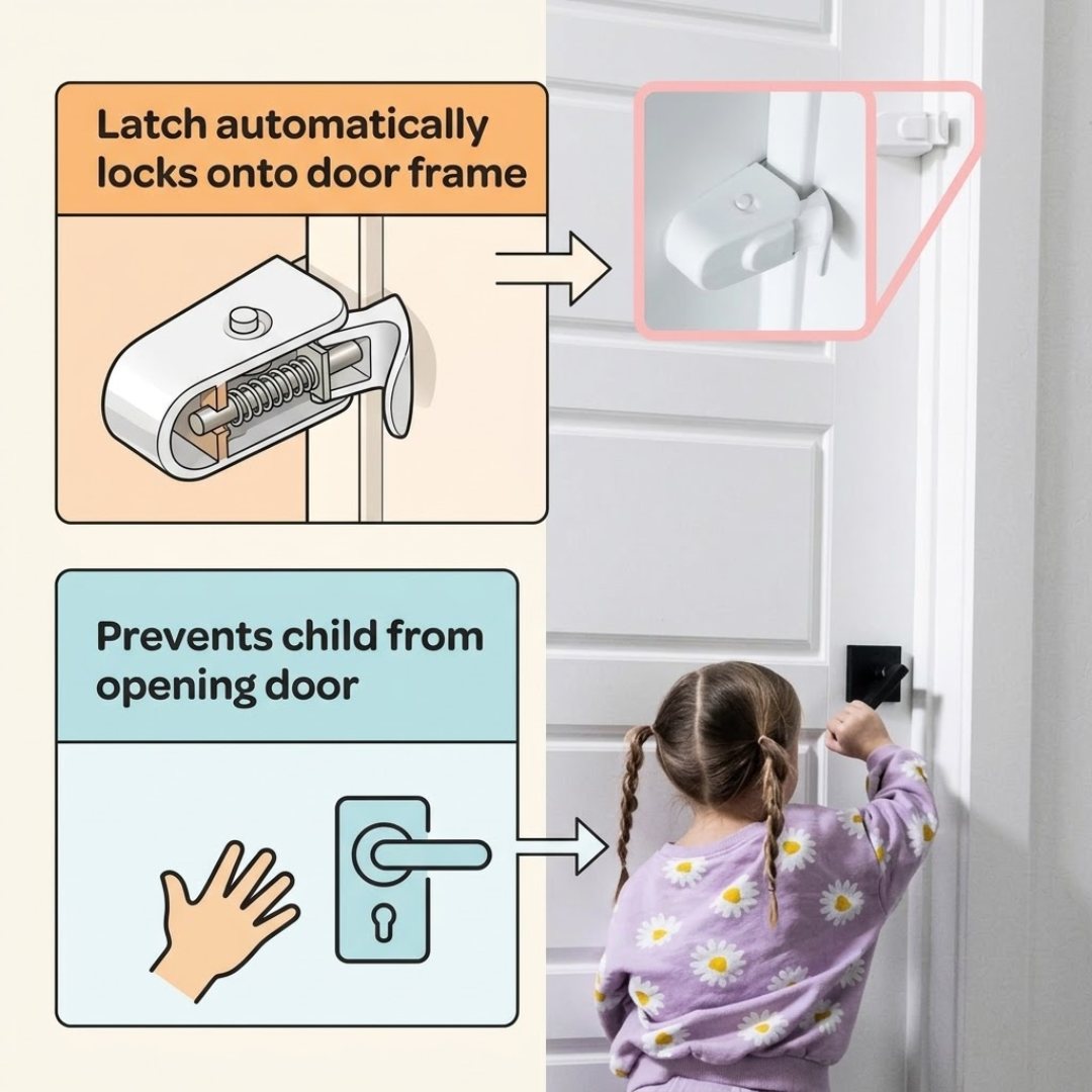 Portable Childproof Door Lock