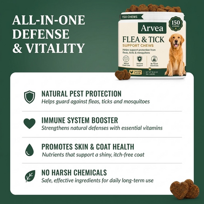 Flea & Tick Support Chews