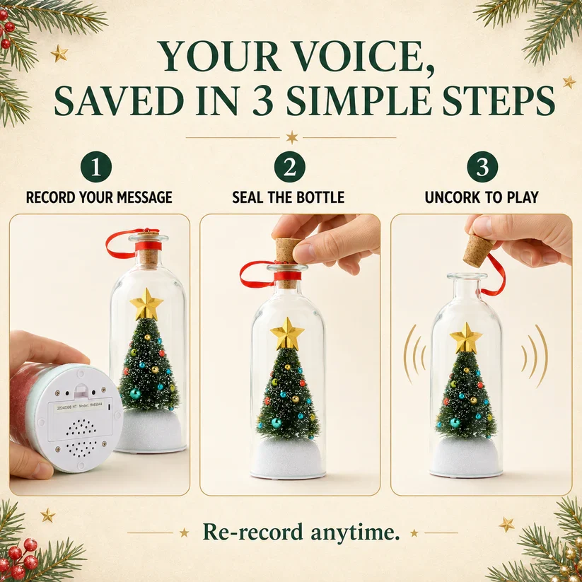 Record a Message Christmas Tree