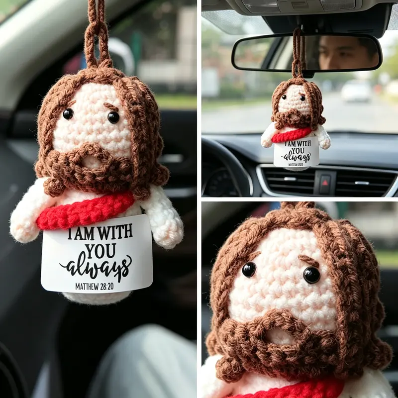 Always With You™ Crochet Jesus Keepsake