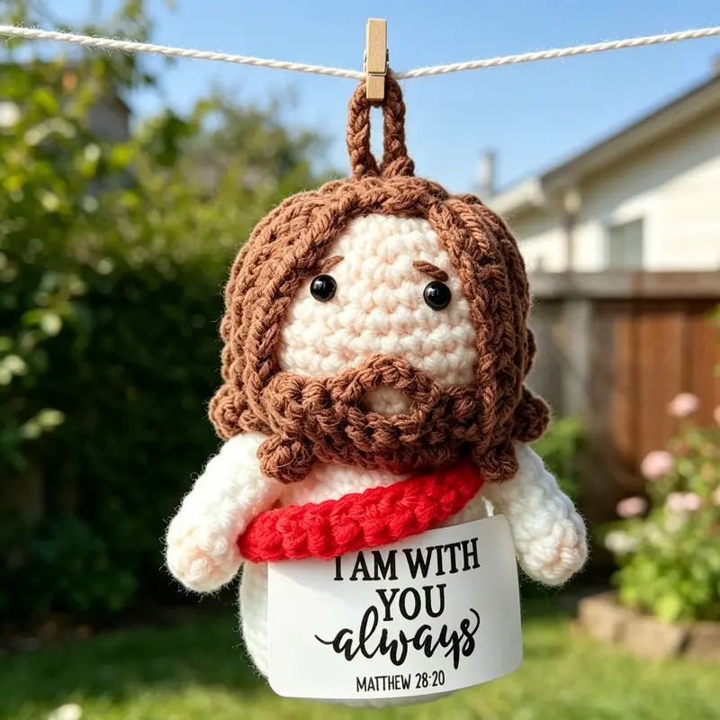 Always With You™ Crochet Jesus Keepsake