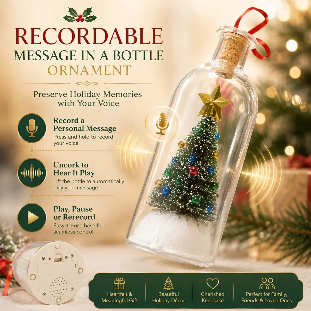 Record a Message Christmas Tree