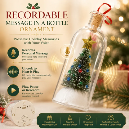 Record a Message Christmas Tree